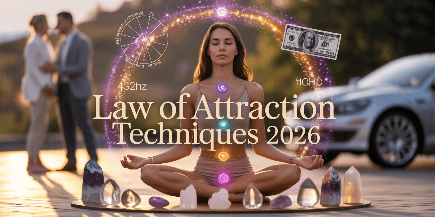 law of attraction techniques 2026 hero image ultimate guide