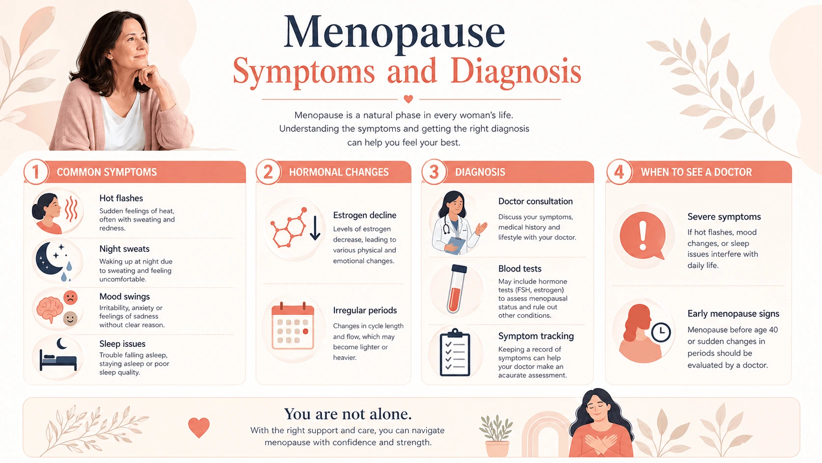 menopause symptoms and diagnosis